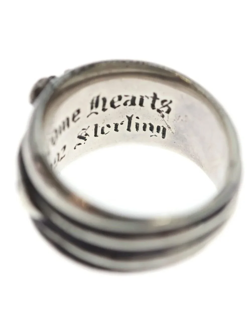 Chrome Hearts Dagger Ring Silver